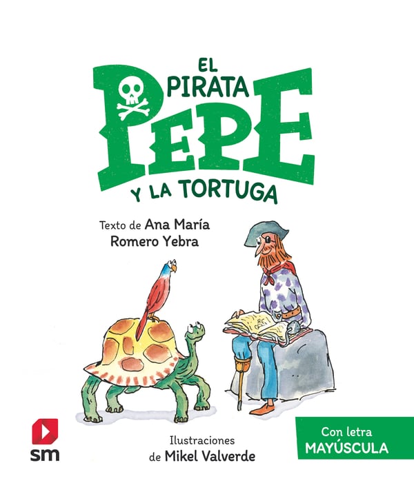 Portada del producto:  El pirata Pepe y la tortuga