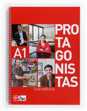 Portada del producto:  Protagonistas A1. Guía didáctica [Internacional]