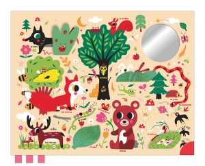 Portada del producto:  Mi tapiz de juego de los animales del bosque