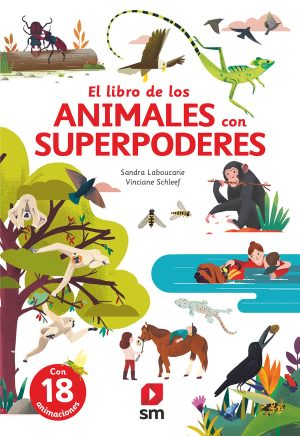 Portada del producto:  El libro de los animales con superpoderes