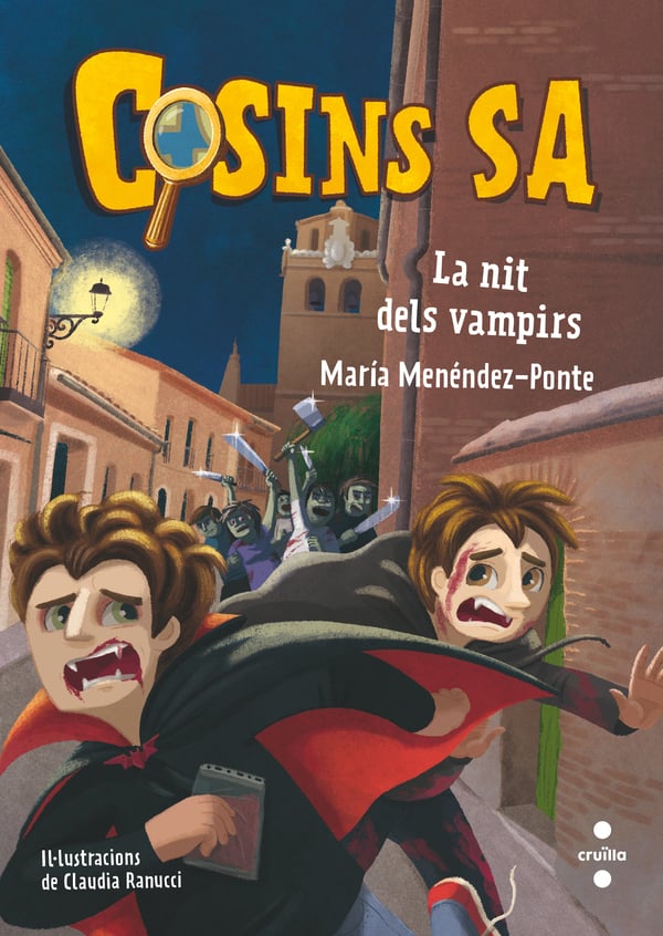 Portada del producto:  Cosins 8. La nit dels vampirs