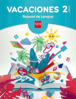 Portada del producto:  Vacaciones: repaso de Lengua. 2 Educación Primaria