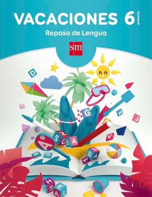 Portada del producto:  Vacaciones: repaso de Lengua. 6 Educación Primaria