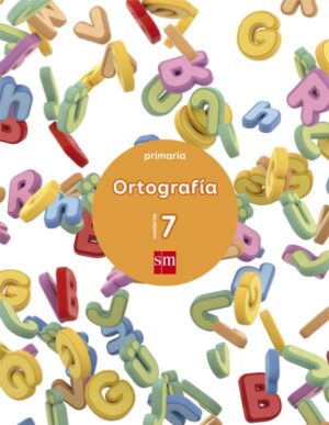 Portada del producto:  Cuaderno 7 de ortografía. Primaria