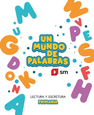 Portada del producto:  Cuaderno de Lectoescritura. Un mundo de palabras. Primaria
