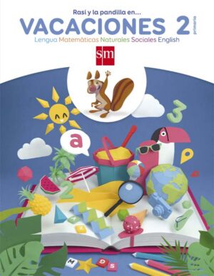 Portada del producto:  Rasi y la pandilla en… vacaciones. 2 Primaria