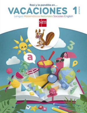 Portada del producto:  Rasi y la pandilla en… vacaciones. 1 Primaria