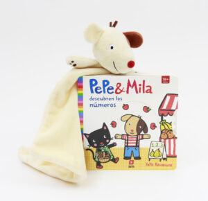 Portada del producto:  Pack con Doudou Pepe&Mila descubren los números