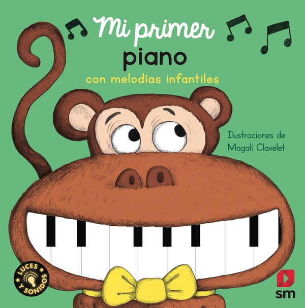Portada del producto:  Mi primer piano con melodías infantiles