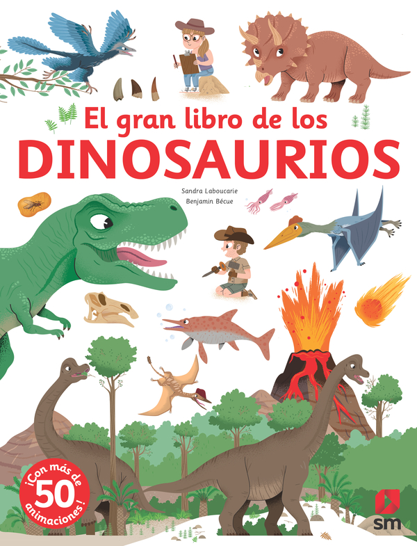 Portada del producto:  El gran libro de los dinosaurios