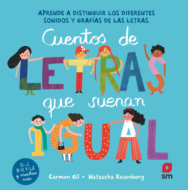 Portada del producto:  Cuentos de letras que suenan igual