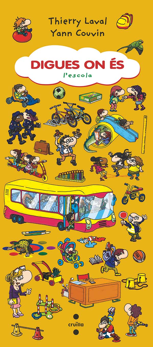 Portada del producto:  Digues on és. L’escola