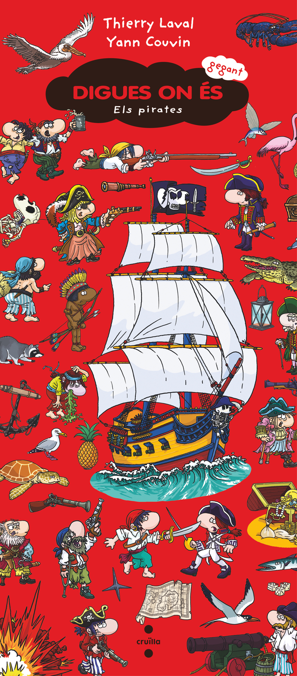 Portada del producto:  Digues on és gegant. Els pirates