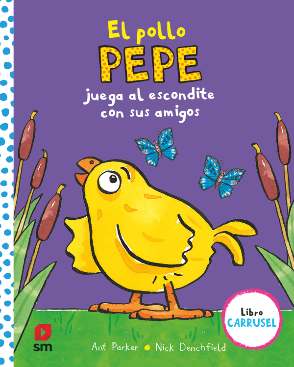 Portada del producto:  El pollo Pepe juega al escondite con sus amigos (libro carrusel)