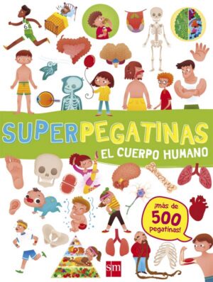 Portada del producto:  Superpegatinas El cuerpo humano