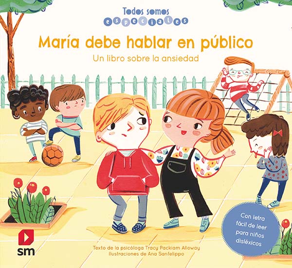 Portada del producto:  María debe hablar en público. Un libro sobre la ansiedad