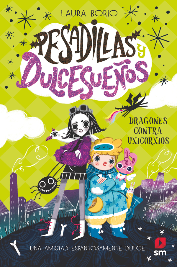Portada del producto:  Pesadillas y Dulcesueños 1: Dragones contra unicornios