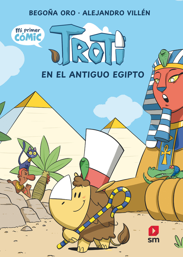 Portada del producto:  Cómic Troti 2: Troti en el antiguo Egipto