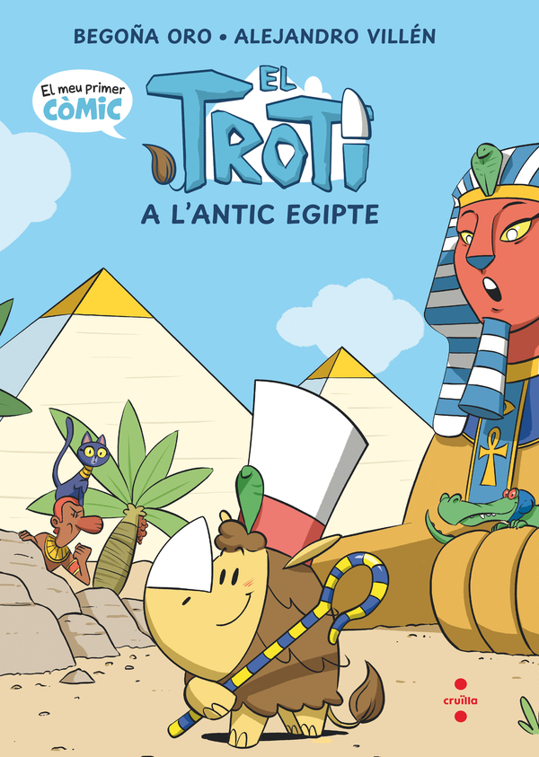 Portada del producto:  Còmic Troti 2: El Troti a l’antic Egipte