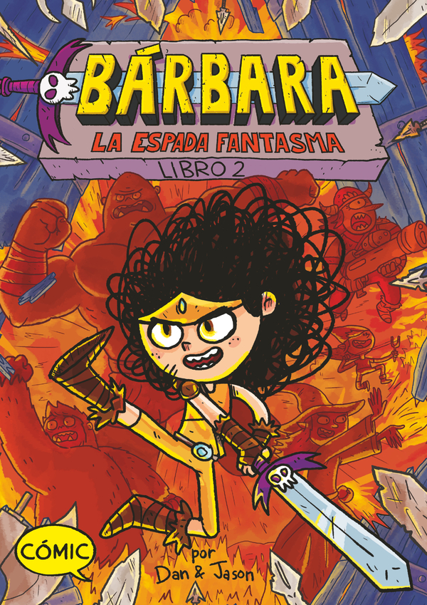 Portada del producto:  Bárbara 2: La espada fantasma