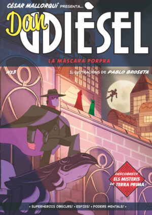 Portada del producto:  Dan Dièsel 3. La màscara porpra