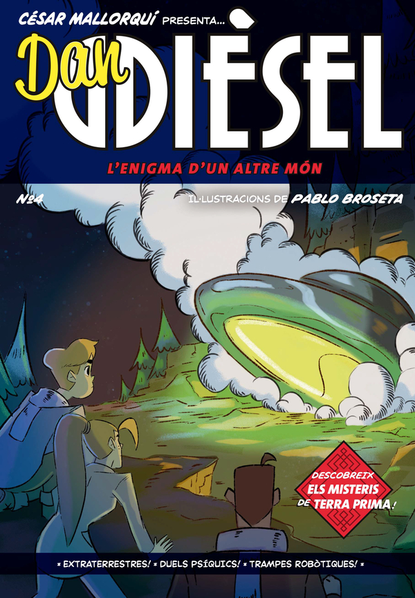 Portada del producto:  Dan Dièsel 4. L’enigma d’un altre món