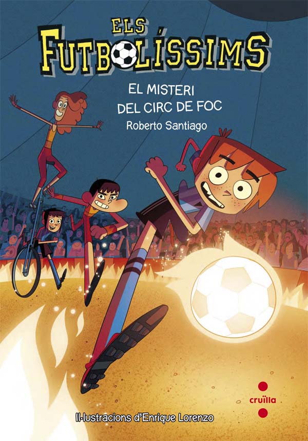 Portada del producto:  Els Futbolíssims 8: El misteri del circ de foc