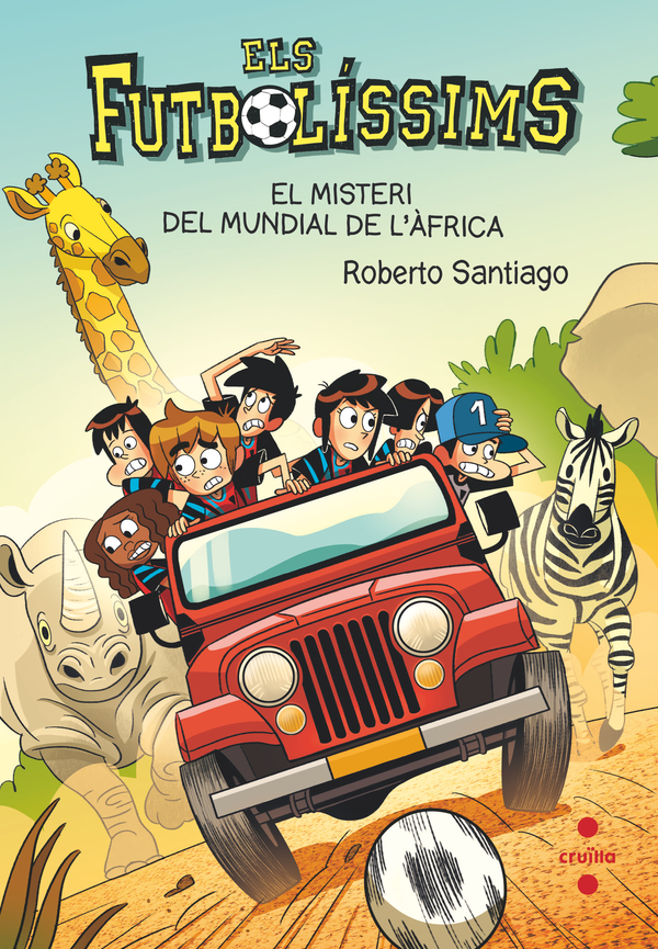 Portada del producto:  Els Futbolíssims 22: El misteri del mundial de l’Àfrica