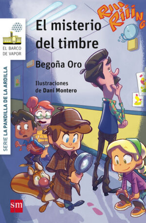 Portada del producto:  La pandilla de la ardilla 4. El misterio del timbre