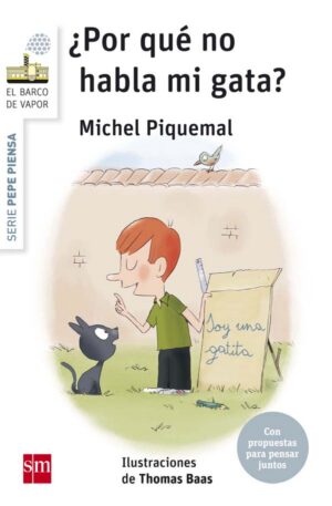 Portada del producto:  Pepe piensa… ¿Por qué no habla mi gata?
