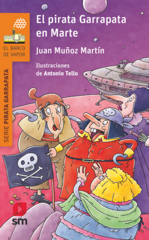 Portada del producto:  El pirata Garrapata en Marte