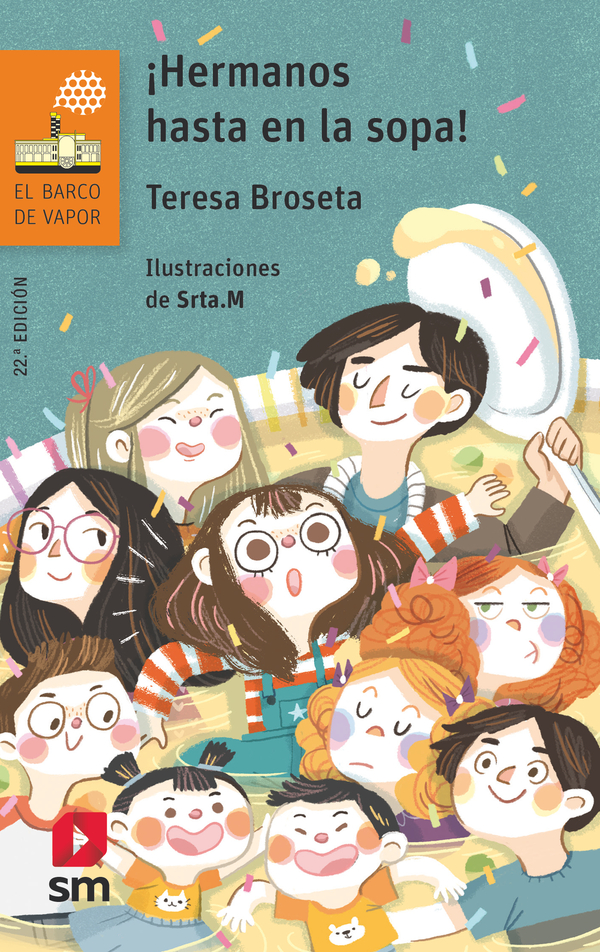 Portada del producto:  ¡Hermanos hasta en la sopa!