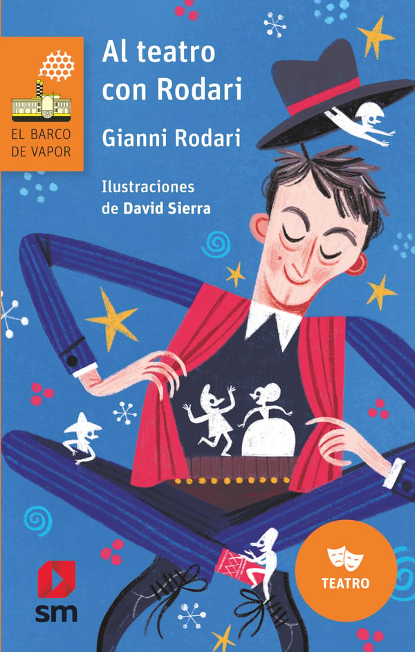 Portada del producto:  Al teatro con Rodari