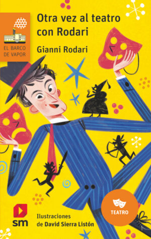 Portada del producto:  Otra vez al teatro con Rodari