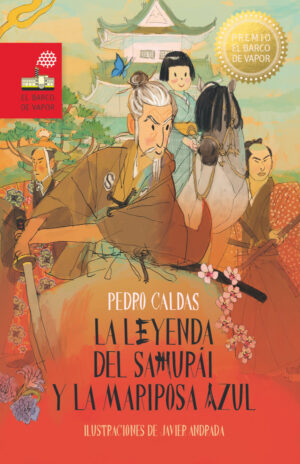 Portada del producto:  La leyenda del samurái y la mariposa azul