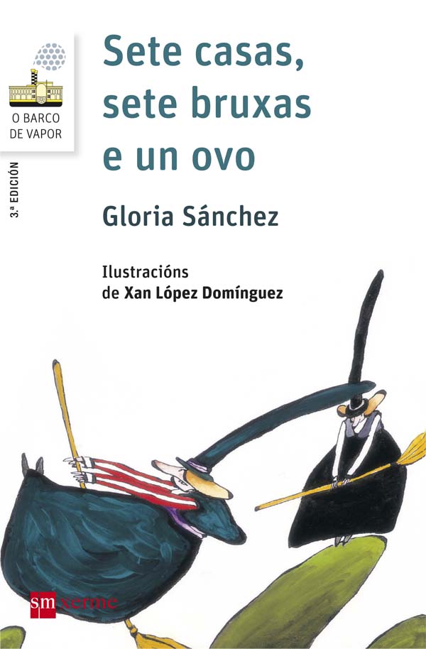Portada del producto:  Sete casas, sete bruxas e un ovo