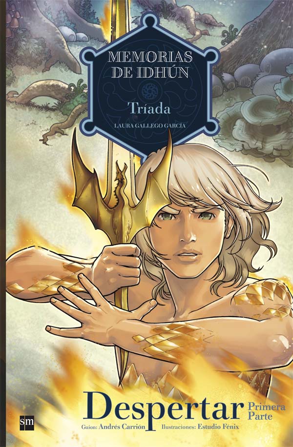 Portada del producto:  Memorias de Idhún: Tríada. Despertar [1ª Parte]. Cómic