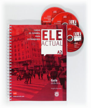 Portada del producto:  ELE ACTUAL A2. Guía didáctica